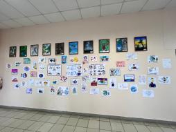 В рамках недели, посвящённой питанию, проведены конкурсы рисунков, стенгазет в 1-11 классах.